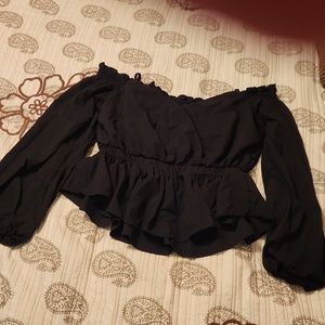 Long sleeve blouse
